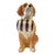 Large Vintage Ceramic and Glazed St. Bernard Dog Bank For Sale