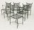 1970s Mario Papperzini for Salterini Iron Patio Dining Set, 6 Chairs & Matching Table, Attributed For Sale - Image 18 of 18