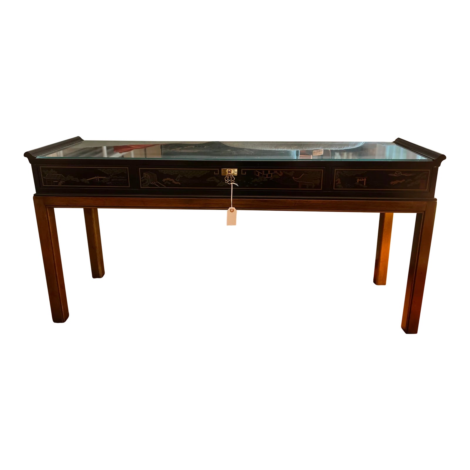 1950s Drexel Heritage Console Table | Chairish