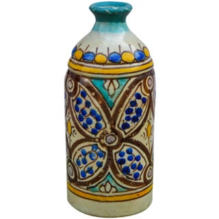 Mid 20th Century Moorish Ceramic Vase For Sale