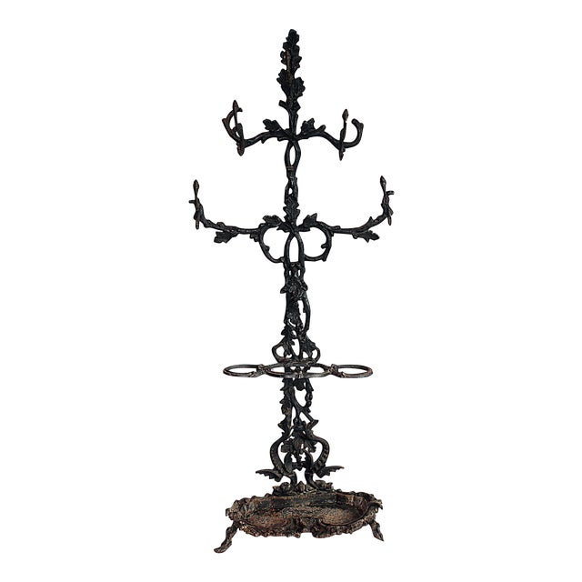 Antique Cast Iron Hall Tree Chairish