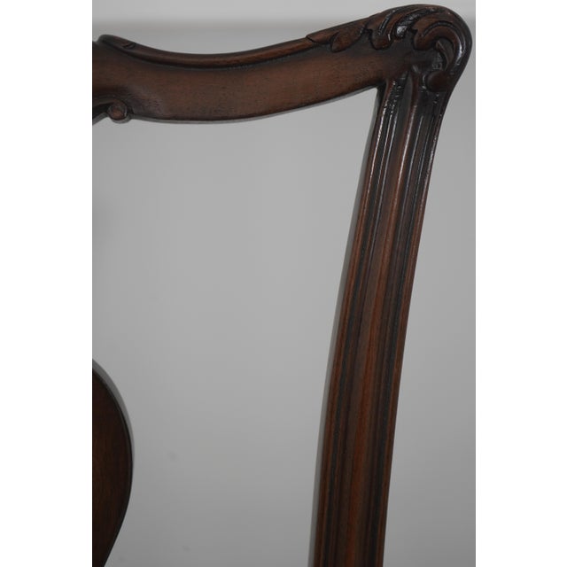 Set of 12 Smith & Watson Chippendale Style Dining Chairs For Sale - Image 15 of 18