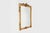 Mid-Century Modern Baroque Gilt Carved Wooden Wall Mirror, Belgium 1950s For Sale - Image 3 of 13