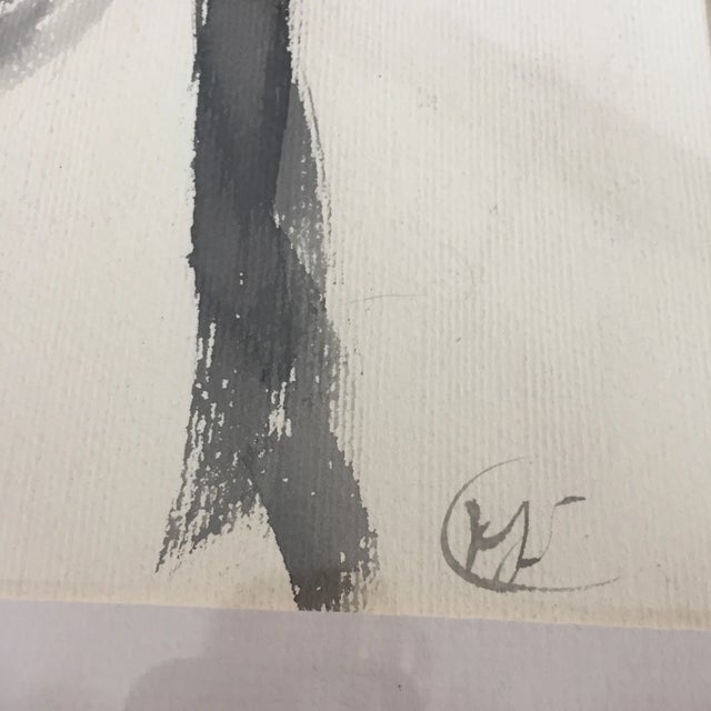 Contemporary Vintage Original Nude Male Watercolor Painting For Sale - Image 3 of 6