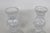 Clear Lead Crystal Candlestick Holders 2pc Pair Fan Cut Made in Yugoslavia 5172b For Sale In Miami - Image 6 of 10