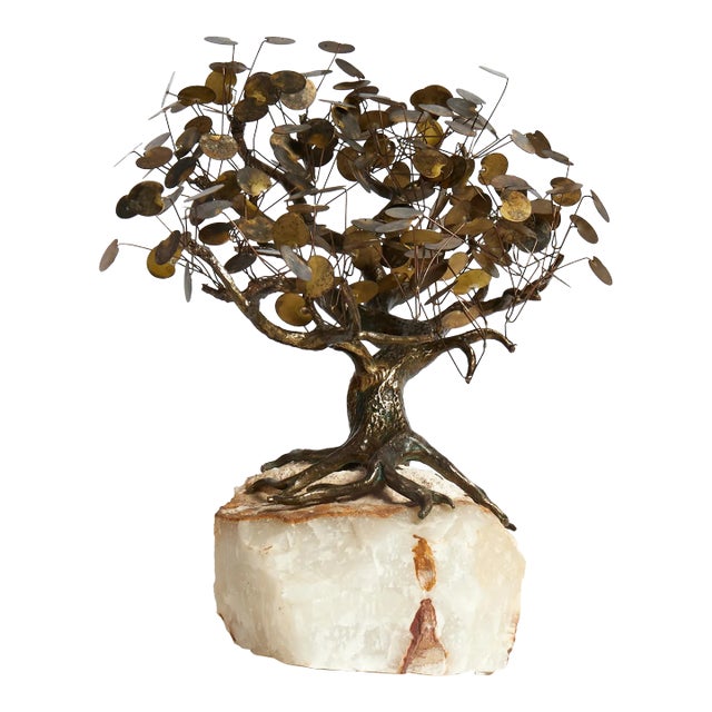 Mid Century Modern Tree Sculpture by Curtis Jere For Sale