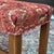 Wood Antique Oak Block Leg Bench Newly Reupholstered in Turkish Orange Kilim Fabric For Sale - Image 7 of 11
