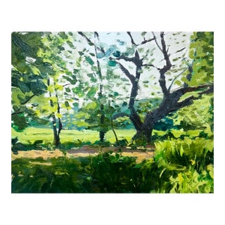 Summer in Brandywine Valley, Contemporary Landscape Painting by Matt Higgins For Sale