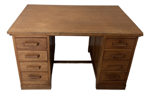 Vintage Wooden Brown Desk