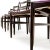 1960s Dining Chairs in Dark Stained Beech in the style of Niels Otto Moller, 1960s, Set of 6 For Sale - Image 5 of 11