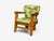 Stig Sandqvist, Brutalist Lounge Chairs, Pine, Green Fabric, Sweden, 1960s For Sale - Image 9 of 15