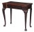 George Ii 18th Century Mahogany Irish Chippendale Game Table Flip Top Felt Top For Sale - Image 12 of 13