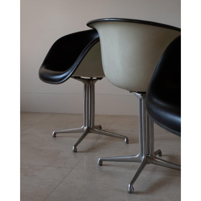 Set of Four La Fonda Chairs by Eames, Fiberglass, Usa, 1960s For Sale - Image 9 of 10