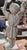 Large Plaster Sculpture of Putto with Raised Arms For Sale - Image 4 of 5