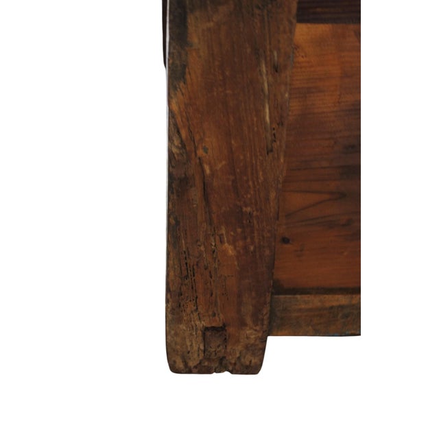 Dual-Drawer Coffer Cabinet With Carved Sides For Sale - Image 10 of 12