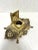 20th Century Solid Brass Japanese Pagoda Inkwell For Sale - Image 4 of 10