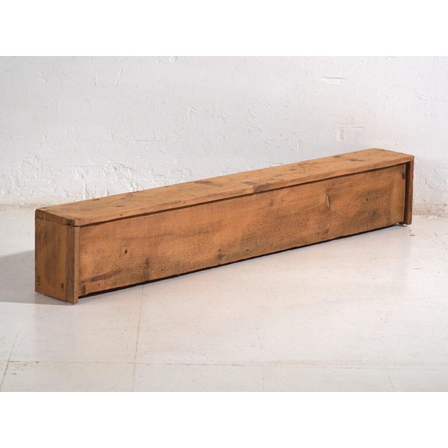 Antique Pine Low Sideboard For Sale - Image 10 of 11