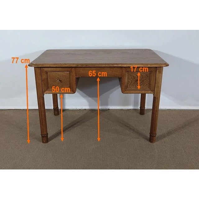 Oak Community Desk, Late 19th Century For Sale - Image 18 of 18