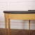 Unusually small pair of 19th C painted demi lune console tables. 1890 Dimensions:W: 78cm (30.7")H: 76cm (29.9")D: 44cm...