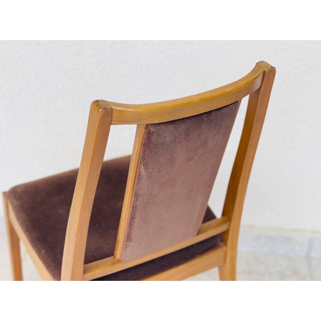 Wood Vintage Chairs from Nathan, 1960s, Set of 4 For Sale - Image 7 of 9