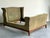 Vintage Ralph Lauren King Nubuck Suede Wing Back Bed For Sale - Image 11 of 12