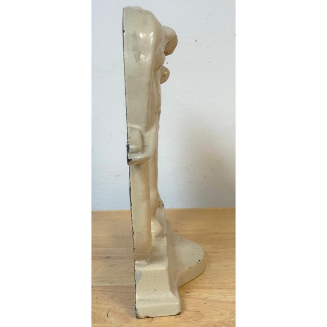 Rare 19th Century English Enamelled Cast Iron Doorstop of Jumbo the Elephant For Sale - Image 14 of 18