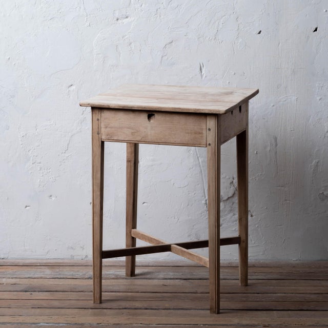 Mahogany Side Table With X Stretcher, 18th Century For Sale - Image 12 of 17