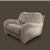 Vintage Postmodern Oversized Rolled Arm Upholstered Club Chairs- A Pair For Sale - Image 9 of 18
