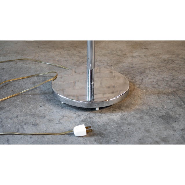 Vintage Casella Chrome Swing-Arm Floor Lamp For Sale - Image 16 of 18