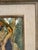 Wood Vintage Impasto Oil on Masonite Painting of Shorebird in Coastal Landscape, Framed For Sale - Image 7 of 7