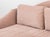 Blush Pink Ribbed Velvet Upholstered Daybed For Sale - Image 4 of 8