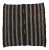 1960's Vintage Kilim Black & Gray Striped Rug- 9′10″ × 10′ For Sale