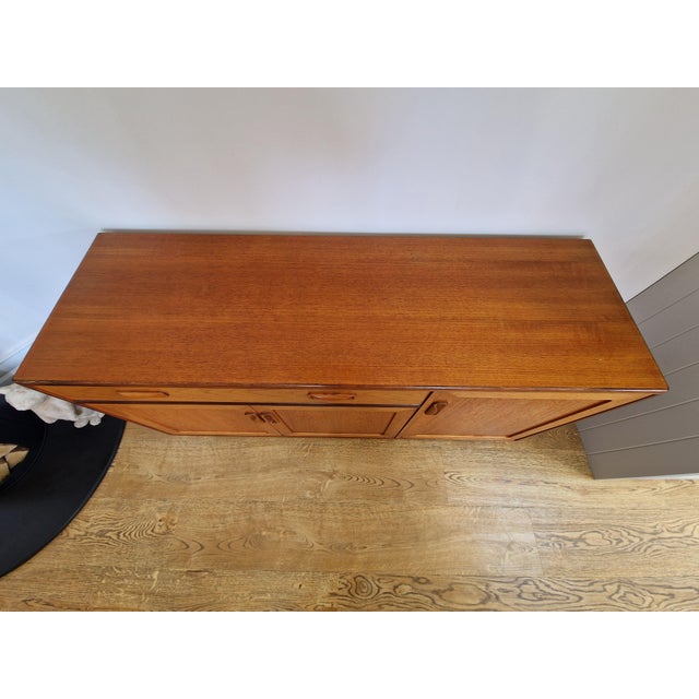 1960s Mid-Century Teak Fresco Sideboard with Black Metal Legs from G Plan, 1960s For Sale - Image 5 of 16