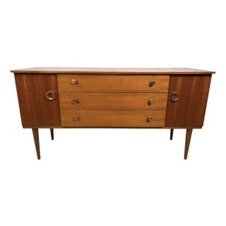 Small Mid-Century Modern Teak Sideboard from Schreiber, 1960 For Sale