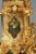 Metal Late 19th Century Ormolu Mantel Clock with Floral Decoration For Sale - Image 7 of 11