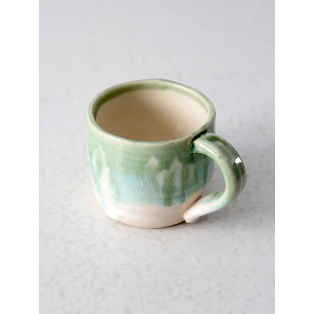 Vintage Studio Pottery Mug For Sale - Image 9 of 12
