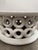 35" Round White Plaster Coffee Table for Outdoors or Indoors For Sale - Image 6 of 10