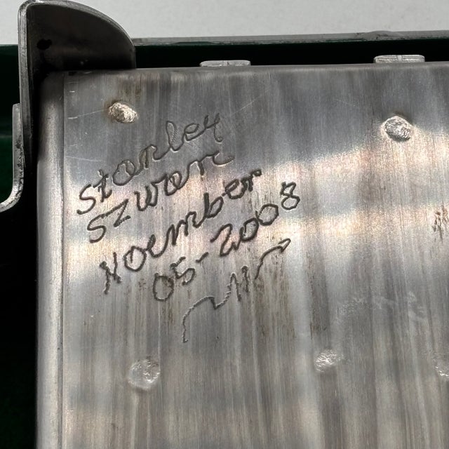 Stanley Szwarc Stainless Steel Folk Art Box For Sale - Image 9 of 9