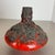 Red Black Ceramic Pottery UFO Vase attributed to Otto Keramik, Germany, 1970s For Sale - Image 11 of 18