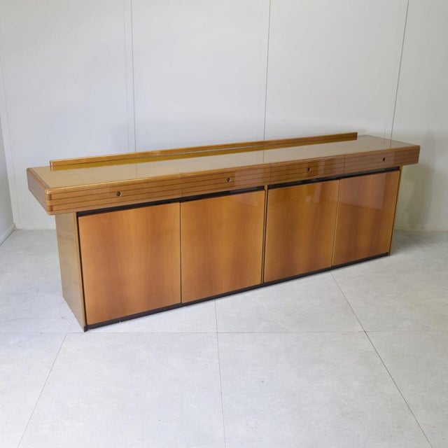 Vintage Sideboard attributed to Maxalto, 1970s For Sale - Image 10 of 11