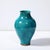Art Deco Egyptian Faience Glaze Vase Signed Leon Volkmar for Durant Kilns For Sale - Image 4 of 9