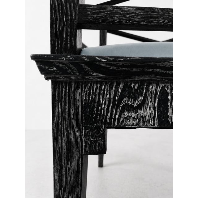Art Nouveau Armchairs attributed to Josef Hoffmann School, Vienna, 1912, Set of 3 For Sale - Image 17 of 18
