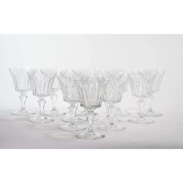 Mid 20th Century Tall Baccarat Crystal Barware / Tableware Service- Set of 12 For Sale In New York - Image 6 of 12