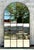 Presenting a truly magnificent Vintage Boho Monumental Patinated Arched Window Mirror, a striking statement piece designed...
