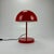 Mid-Century Modern Italian Table Lamp in Red, 1970s For Sale - Image 9 of 9