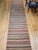 American Antique American Amish Rag Runner, Handwoven Wool & Cotton, Stripe Pattern, 3x15 For Sale - Image 3 of 16