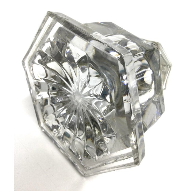 Crystal Brass Lidded Ink Well For Sale In Portland, ME - Image 6 of 10