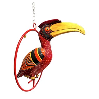 1970s Sergio Bustamante Toucan Giant Surrealist Sculpture For Sale