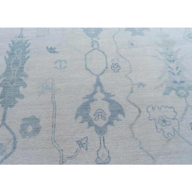 Turkish Oushak Rug 10' x 14'5" #20334 For Sale - Image 4 of 8