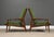 Thayer Coggin Mid 20th Century Milo Baughman Archie Walnut Lounge Chairs - A Pair For Sale - Image 4 of 9
